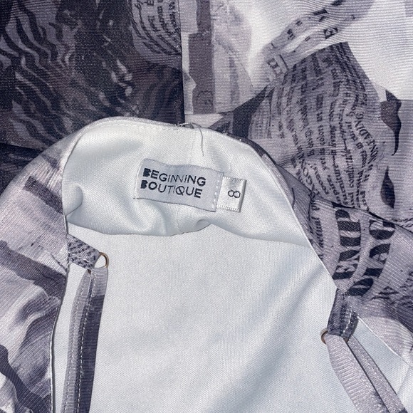 Beginning boutique size 8 mini dress - Picture 5 of 6